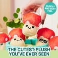 thumbnail image 6 of Emotional Support Mushrooms, 5 Food Plush Toys with Carrying Basket by Emotional Support Pals, Valentine Gifts for Friends, 6 of 10