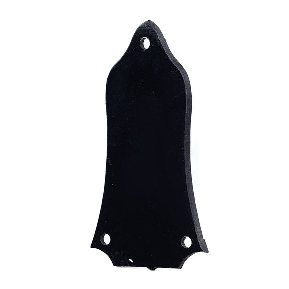 Electric Guitar Truss Rod Plate Plastic Sturdy Lightweight Decorative Truss Rod Cover Plate Black