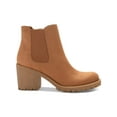thumbnail image 2 of Sun + Stone Womens Morghan Faux Suede Round Toe Ankle Boots, 2 of 3