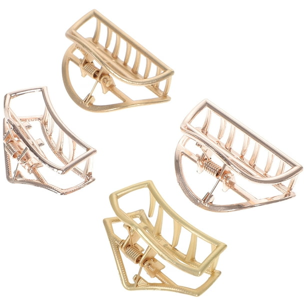 Hair Clips Metal Grip Hair Claw Clips Clamps Hair Accessory for Women 