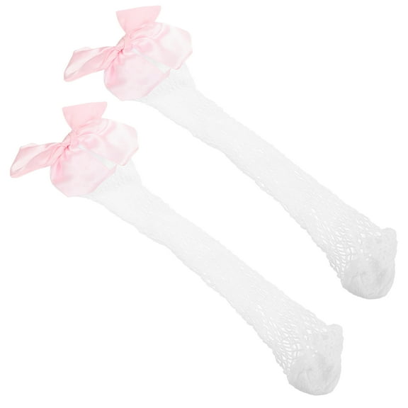 Raindrops Newborn Socks Bow Short Socks Girl Child Parent-child 28x10cm