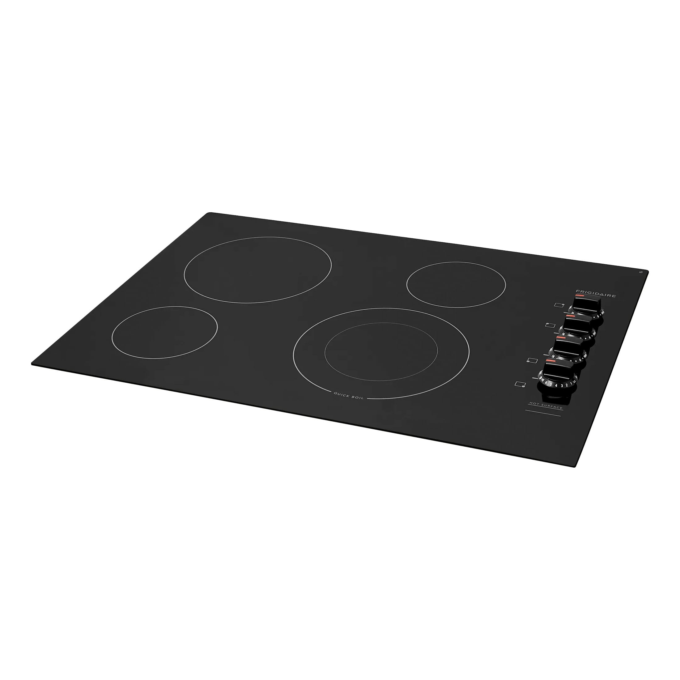 Frigidaire FFEC3025UB 30-Inch Electric Cooktop with Quick Boil, Ceramic Finish