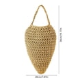 thumbnail image 3 of Simulated Wasp Honeycomb Net Bag for Outdoor Wasp Control, Natural Cotton Rope Hand-Woven Decorative Hanging Nest, Durable Weatherproof Garden Patio Farm Orchard Pest Repellent, 3 of 6