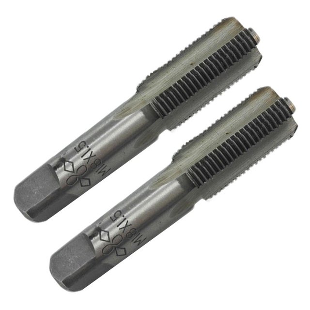 2 Pcs New 9/16\'\' - 20 Right & Left Hand Thread Tap HSS TPI for Bike Crank