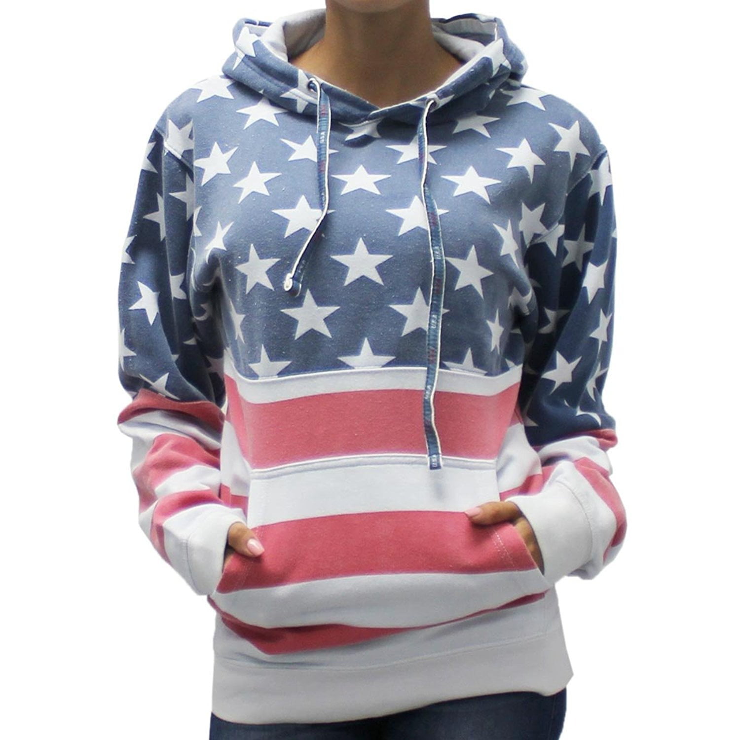 Women's american flag sweatshirt Clearance
