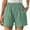 Mint Green, variant on Ashirexll Women's Shorts, Summer Shorts for Women, Casual Vintage Pants Color Pocket Shorts