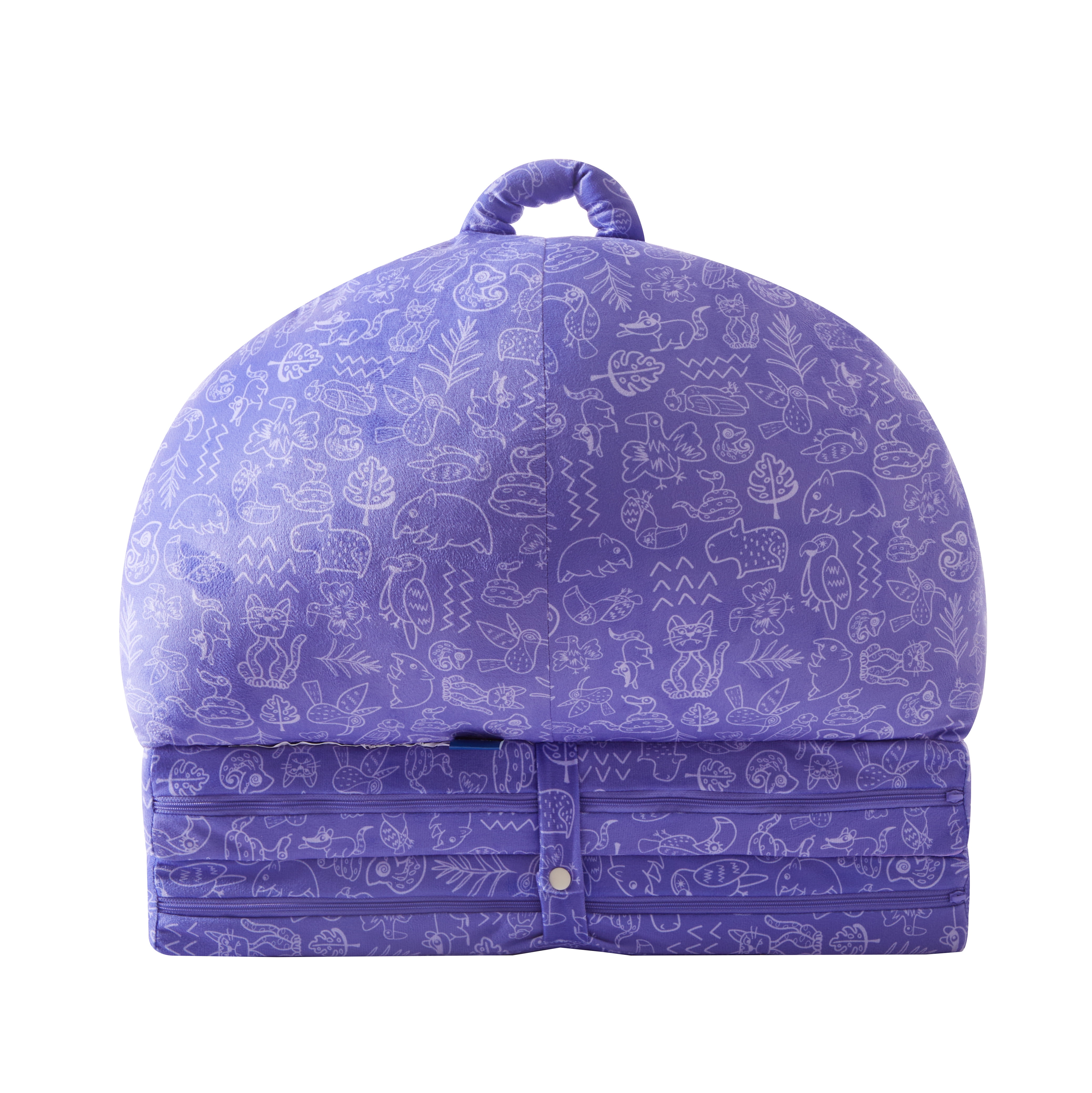 Disney Encanto Toddler Foam Flip Chair, Purple – Convertible Toddler Chair & Sofa