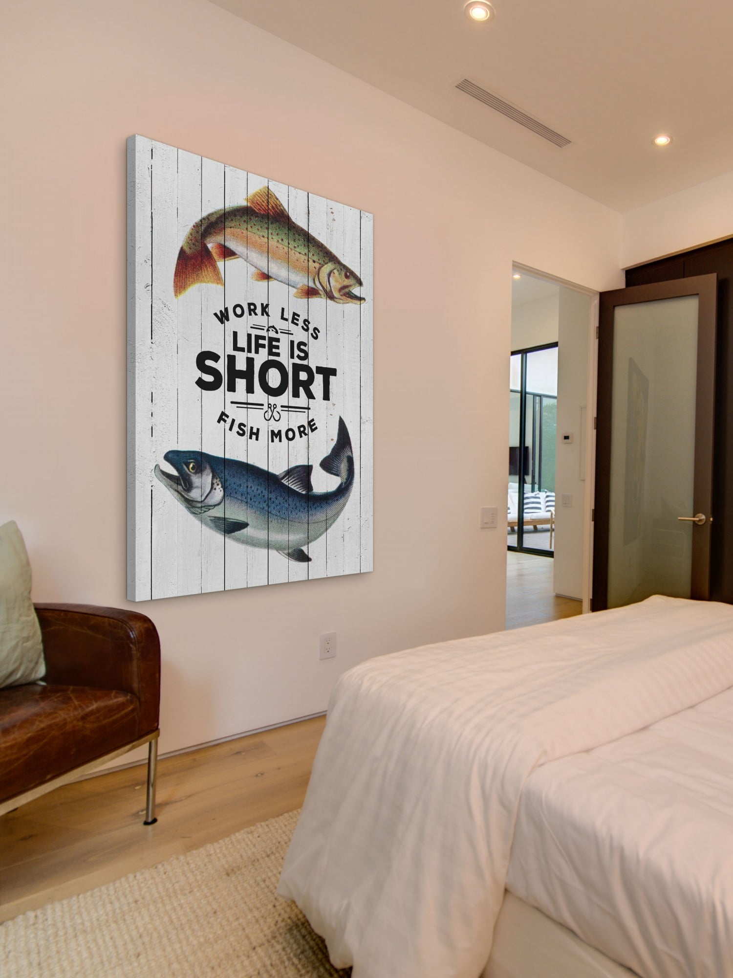 Marmont Hill Life Is Short by Saturday Evening Post Painting Print on Canvas