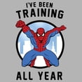 thumbnail image 2 of Men's Marvel Spider-Man I've Been Training All Year Pull Over Hoodie, 2 of 4