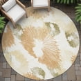 thumbnail image 3 of Dalyn Rugs Machine Washable Indoor/Outdoor Chantille ACN2132 Coral 8' x 8' Round Rug, 3 of 7