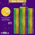thumbnail image 3 of PMU Mardi Gras Curtains Gold, Green, Purple (3/pkg) Pkg/1, 3 of 6