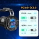 thumbnail image 2 of Cargador de coche VANONE Dual USB Quick Charge 3.0 y Dual PD USB C, 2 of 7