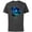 Charcoal, variant on Avatar Na’vi in Pandora Jungle at Night with Logo - Short Sleeve Cotton T-Shirt for Adults - Customized-Putty