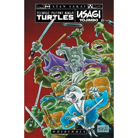 Teenage Mutant Ninja Turtles/Usagi Yojimbo: Wherewhen, (Paperback)