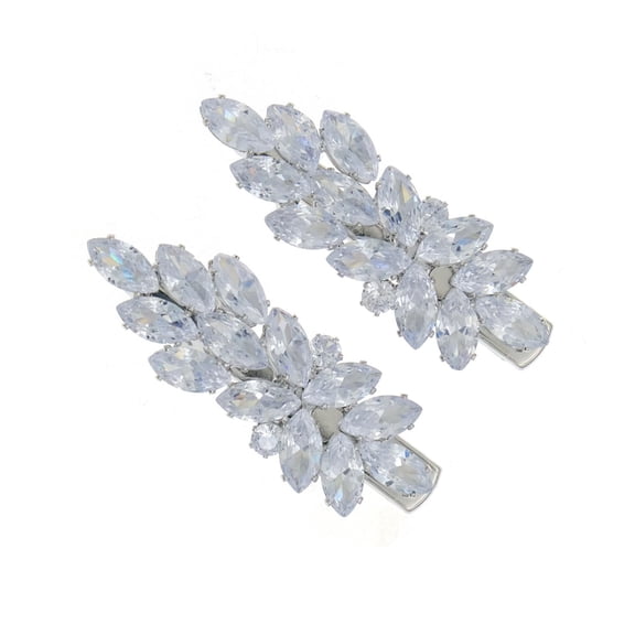 Rhinestone Hair Pins, Crystal Hair Clips, Handmade Cute Hair Barrettes, Hollow Geometric Hairpins, Elegant Metal Hairpin Hair Accessories Headwear Styling Tools, Gifts for Women Girls