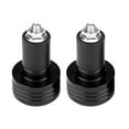 thumbnail image 2 of EBTOOLS Handlebar Grips Pair Of 22mm Universal Aluminum Motorcycle Grip Handlebar Ends Weight Balance Plug, 2 of 8