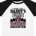 thumbnail image 4 of Inktastic Im Not Just Daddys Little Im a Truckers Daughter Girls Toddler T-Shirt, 4 of 5
