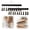 Black*2, variant on Pure Wood Rotating Closet Organizer With 10 Clips, Space Saving Hanging Closet Organizer, Anti-Slip Secure Clips, 360° Rotating Clothespin For Home