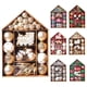 thumbnail image 4 of 70-Pack Christmas Tree Ornament Shatterproof Assorted Christmas Tree Ornaments with Hanging Rope for Xmas Decorations Home Party, 4 of 5