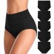 thumbnail image 1 of Braguitas de algodón suaves y elásticas de la marca Underwear MISSWHOO, 5 paquetes, XL, 1 of 6