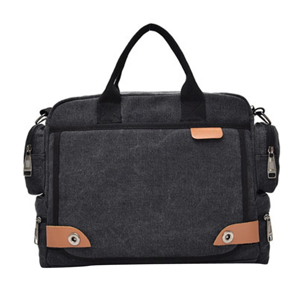 mens canvas briefcase bag