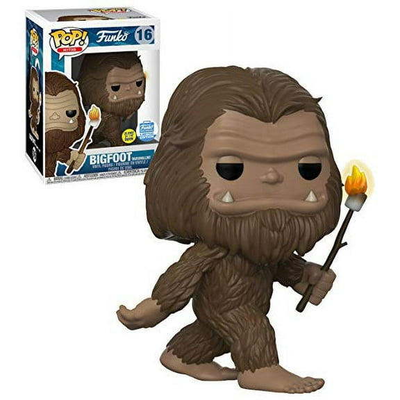 Funko Funko POP! Myths Bigfoot Vinyl Figure (with Marshmallow, Glow-in-the-Dark)