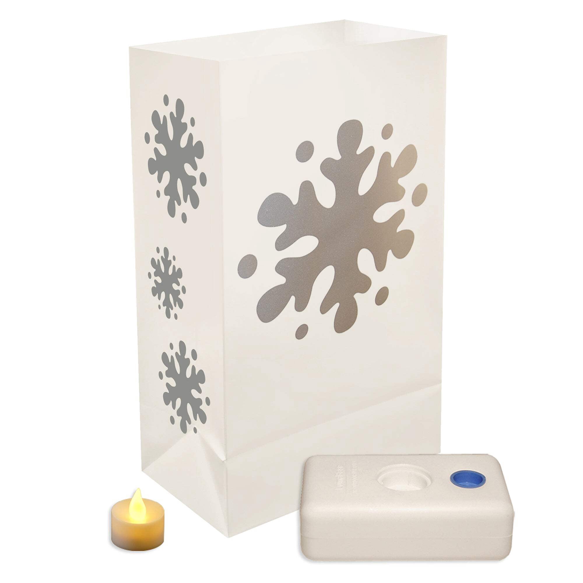 Battery-Operated LED Luminaria Kit - Set of 12