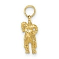 thumbnail image 2 of Auriga 14K Yellow Gold 3-D Aries Zodiac Charm Pendant for Women (L-22.8 mm,W-8.6 mm), 2 of 6
