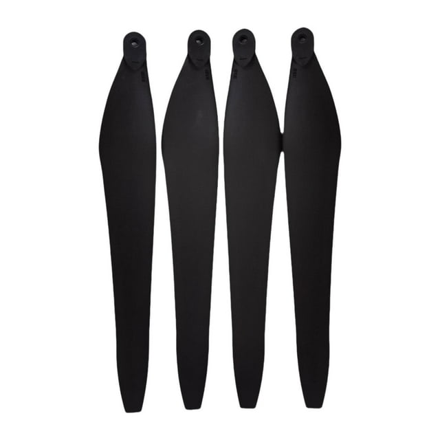 4 hélices de avión RC de fácil instalación, 9 palas para hélice de dron Max Plus Negro