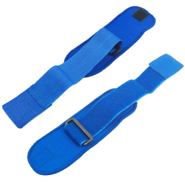 2 protectores de muñeca ajustables y transpirables para deportes, correr, ciclismo (azul)
