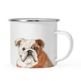 thumbnail image 1 of Koyal Wholesale 11oz. Stainless Steel Dog Campfire Coffee Mug Gift, English Bulldog Up Close, 1-Pack, 1 of 4