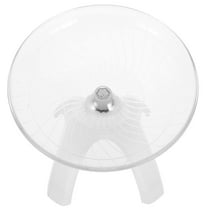 WORGEOUS Hamster Wheel Silent Saucer Spinner Quiet Exercise Flying Runner For Dwarf Hamster Gerbil Rat Hermit Crab Small Animals Cage