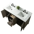 thumbnail image 6 of Vanity Art 60” Double Sink Bathroom Vanity Cabinet with Engineered Marble Countertop, 6 of 9