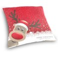 thumbnail image 3 of GZHJMY Christmas Reindeer Throw Pillow Cover 16 x 16 Inch, Soft Square Cushion Case for Couch Sofa Bedroom Car Farmhouse Home Decor Home Decor, 3 of 7