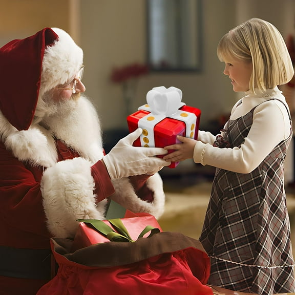 Iumwxz Holiday Travel Annoying Gift Box with Storage Function for Christmas 4 Colors 8cm home decor christmas clearance outdoors indoor