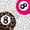 Fuchsia Snow Leopard, variant on Erosebridal Eight Ball Shower Curtain 72Wx72L Crimson Bathroom Curtain, Crimson Leopard