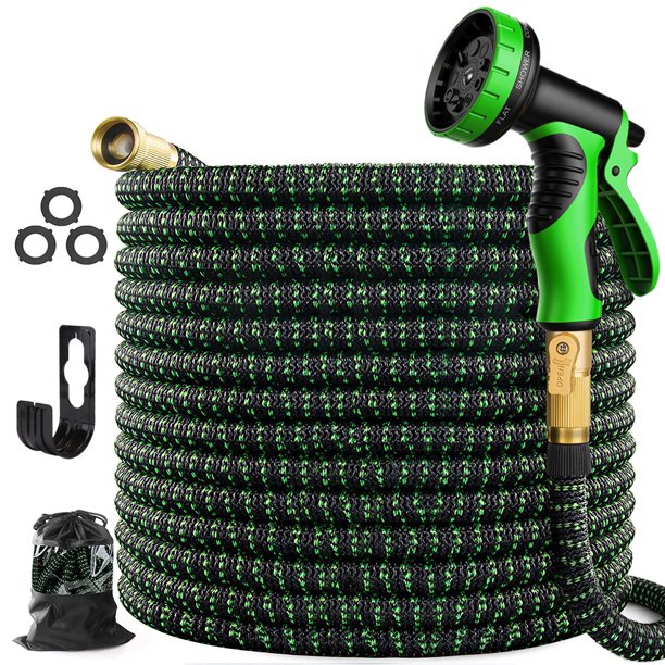 Livhil 100FT Garden Hose Expandable Hose, Durable Flexible Water Hose