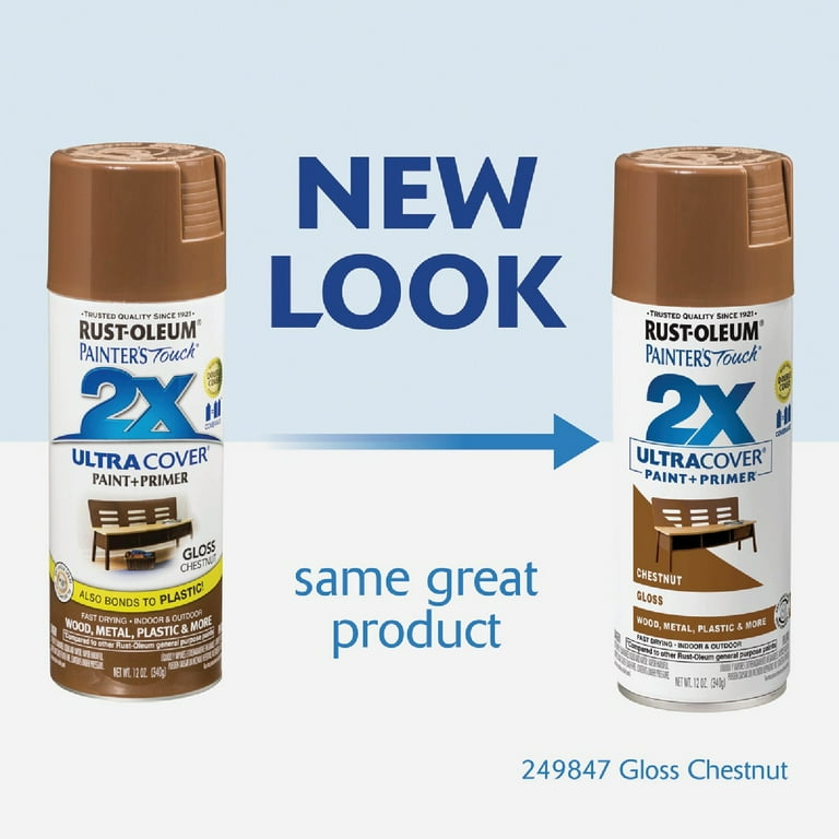 Painter's Touch Gls Chestnut Spray Paint 249847 - Walmart.com