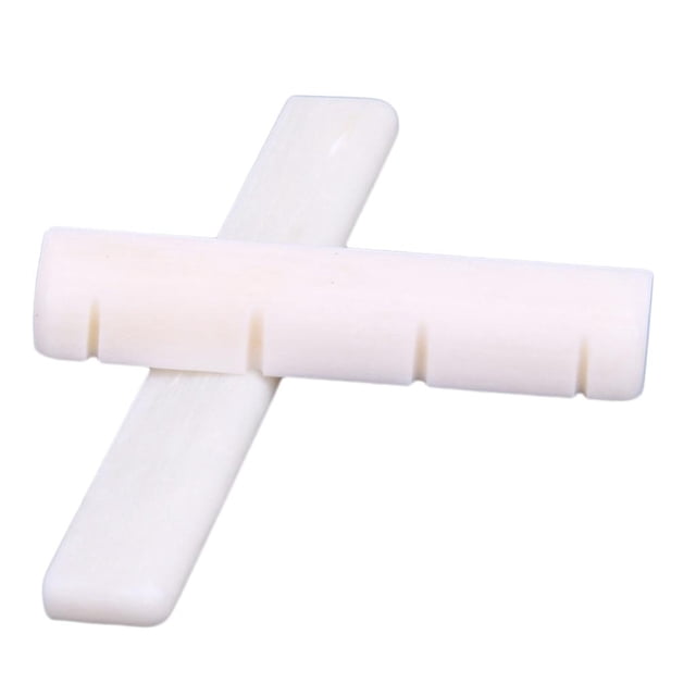 lionlar 35mm Nut and 53mm High Quality Bone Bridge Nut And Saddle Set For Ukulele Guitar