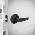 thumbnail image 2 of Design House Delavan Universal Interior Hall/Closet Passage Door Handle, Matte Black, 2 of 15