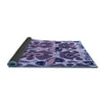 thumbnail image 2 of Ahgly Company Indoor Square Abstract Blue Modern Area Rugs, 4' Square, 2 of 4