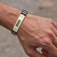 thumbnail image 3 of Bracelets Élégant casual Bracelet en Acier Inoxydable 22.5cm 8,85 Pouces, 3 of 5