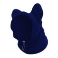 thumbnail image 4 of Toysmith Dog Hood Winter Hat Headgear Earmuffs Costume Soft Neck Warmer Scarf Pet Winter Hood Hats for Kitten Cat Pet Small Dog Hiking Dark Blue, 4 of 9