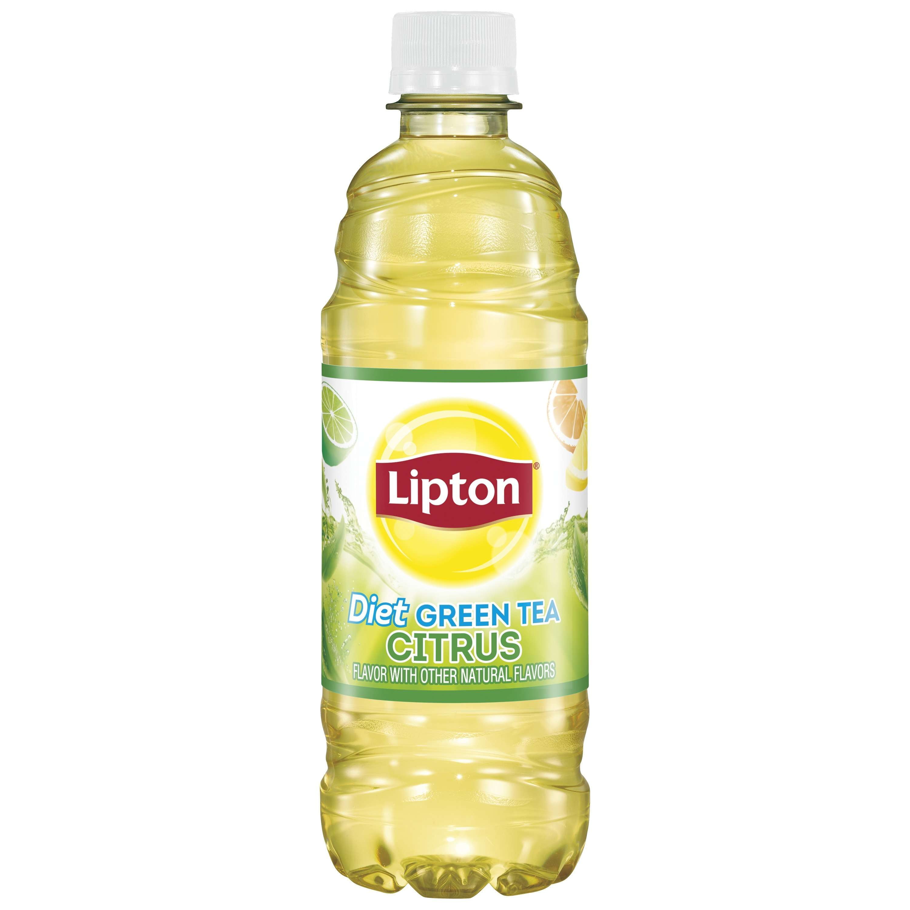 does lipton citrus green tea have caffeine