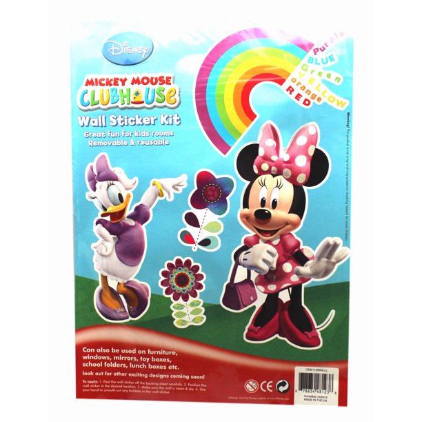 disneys mickey mouse clubhouse minnie and daisy wall stickers 5