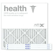 AIRx Filters 20x20x1 Air Filter MERV 13 Pleated HVAC AC Furnace Air Filter, Health 4-Pack, Made in the USA