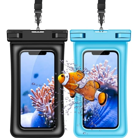 Waterproof Phone Pouch Floating with Lanyard IPX8 Waterproof Phone Case...