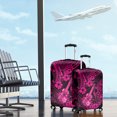 thumbnail image 5 of Hawaii Ukulele Luggage Cover Polynesian Pattern Pink Version LT01, 5 of 5