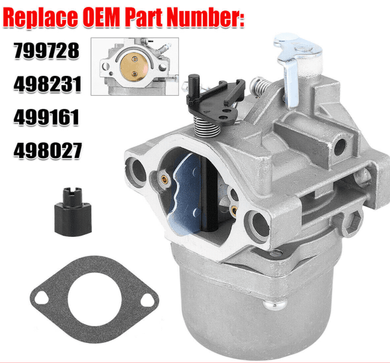 Lawn Mowers Carburetor Fit Riding Mower 12.5 Hp For Briggs Stratton LMT