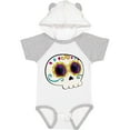 thumbnail image 3 of Inktastic Cute Sugar Skull for Day of the Dead Boys or Girls Baby Bodysuit, 3 of 5